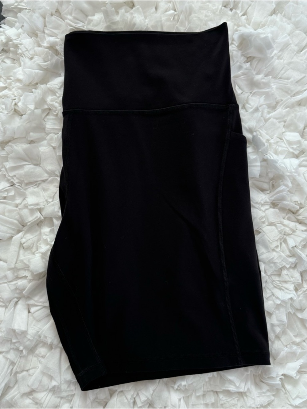 lululemon athletica Black High-Waist Biker Short